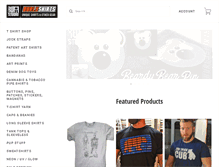Tablet Screenshot of burlyshirts.com